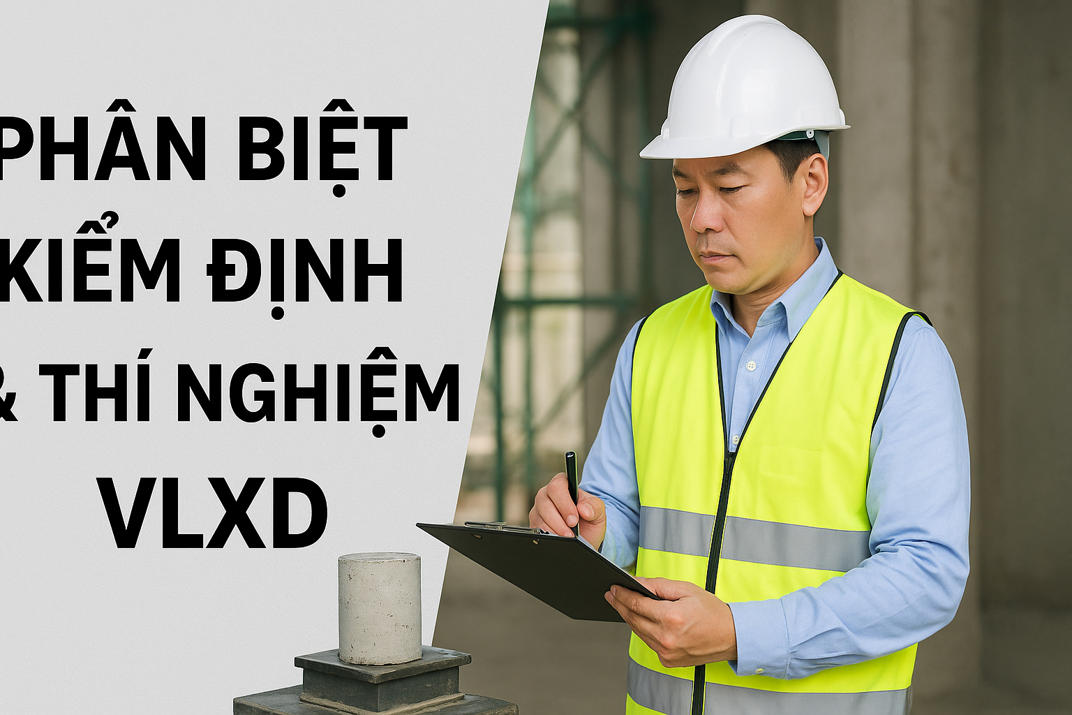 kiểm định và thí nghiệm vật liệu xây dựng